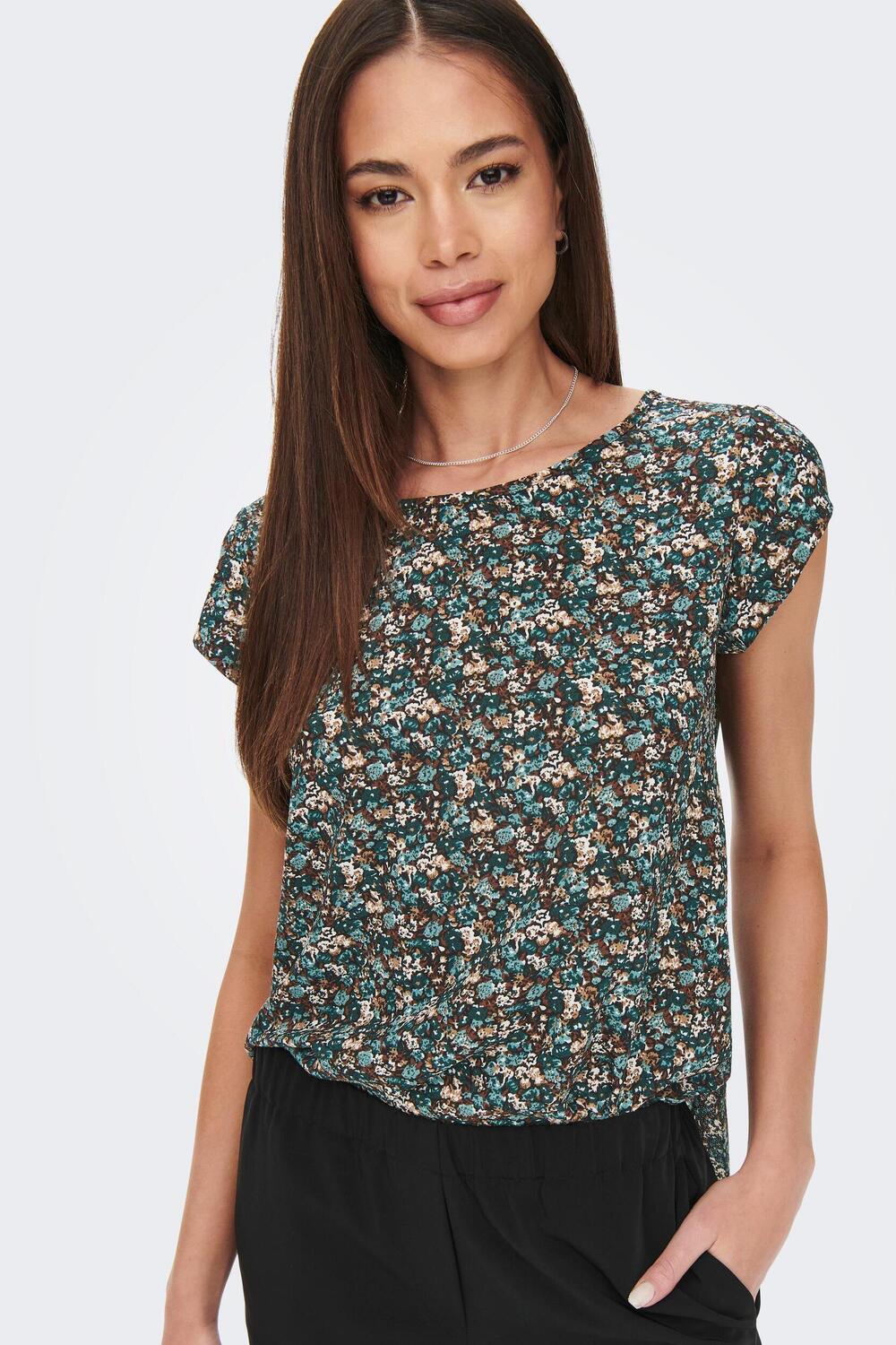 ONLVIC TOP Balsam Green/FALL DITSY 15161116