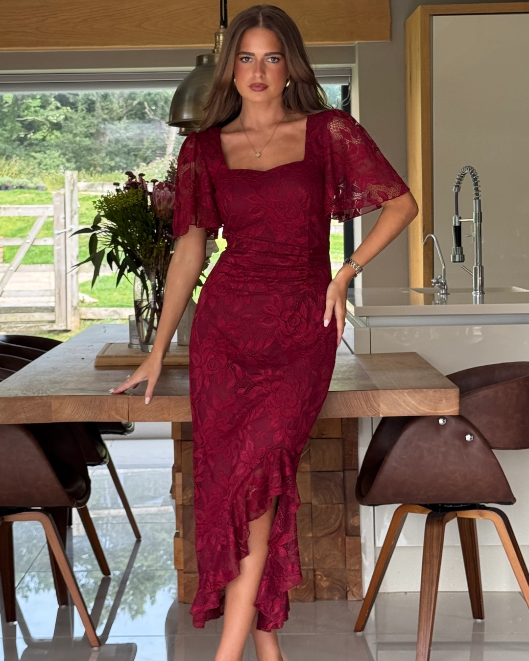 HEIDI BERRY DRESS - SI8966