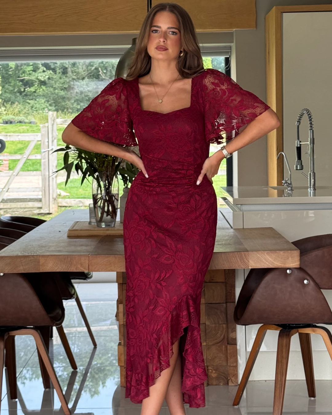 HEIDI BERRY DRESS - SI8966