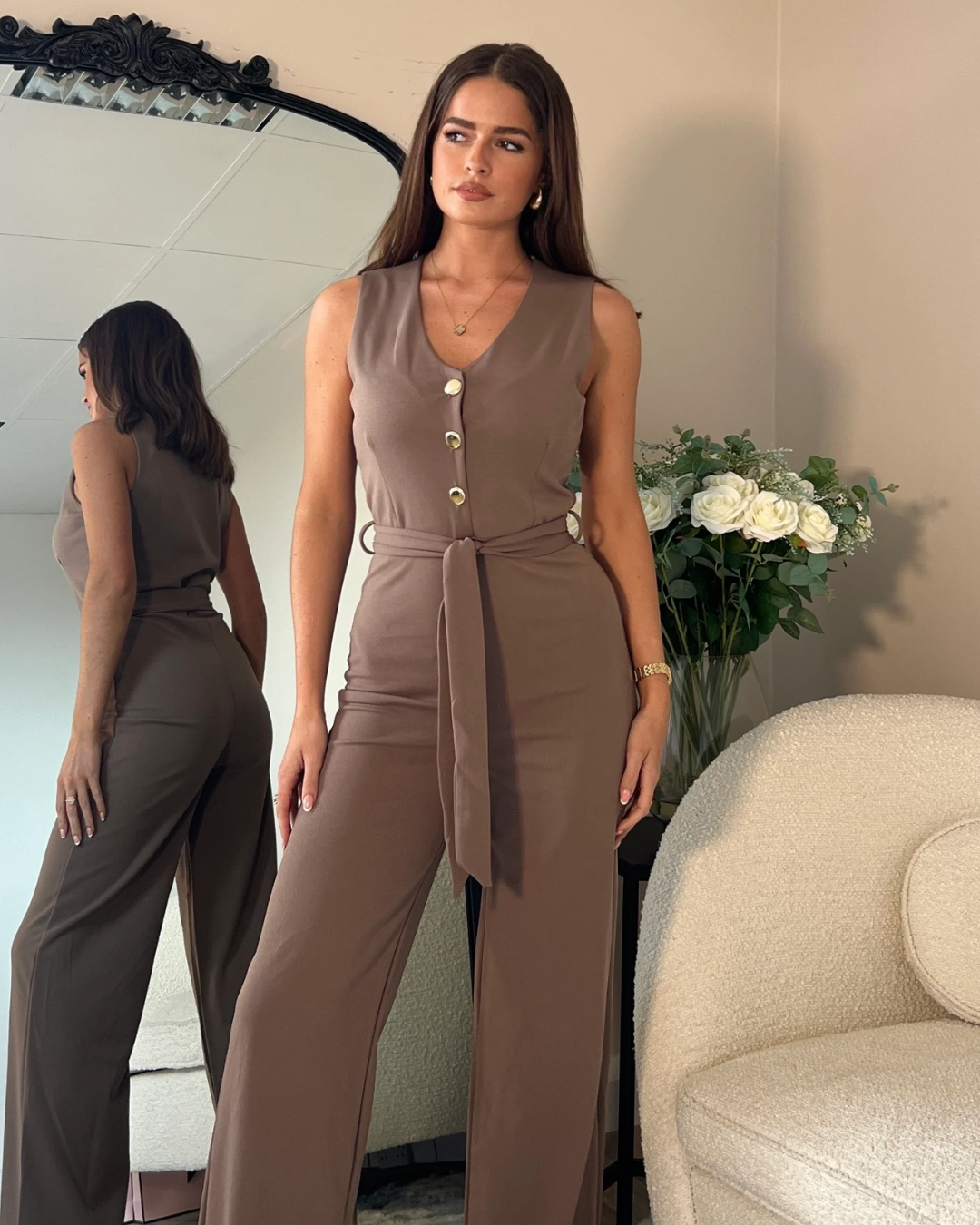 TRISHA JUMPSUIT - SI8328-D