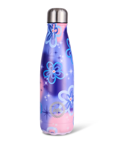 SPARKLE FLOWER METAL BOTTLE - 134743