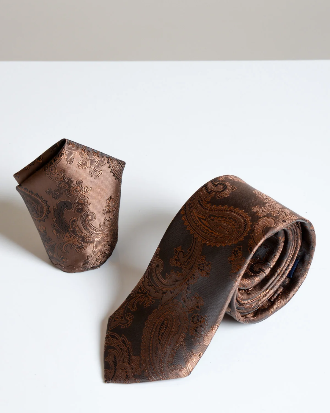 MD PAISLEY TIE & POCKET SQ - PAYSLEY TIE