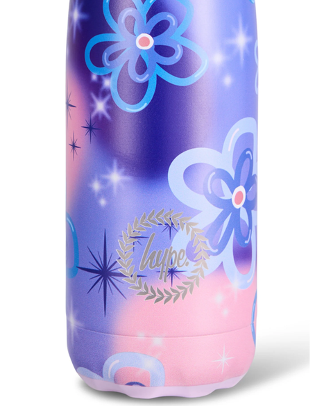 SPARKLE FLOWER METAL BOTTLE - 134743