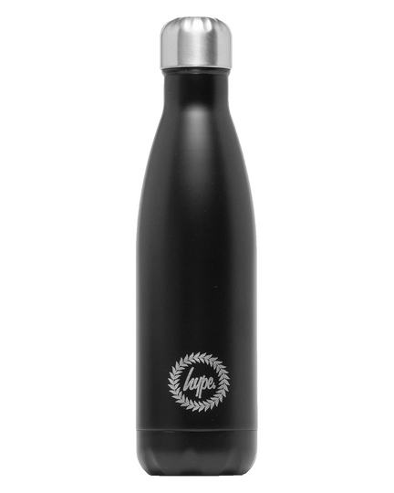 BLACK METAL WATER BOTTLE - CORE21-507