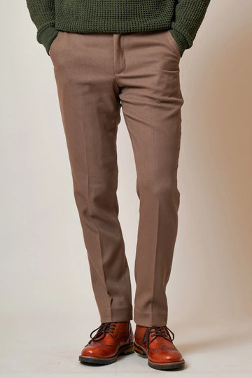 MEN TROUSER TAN HM5 TRS