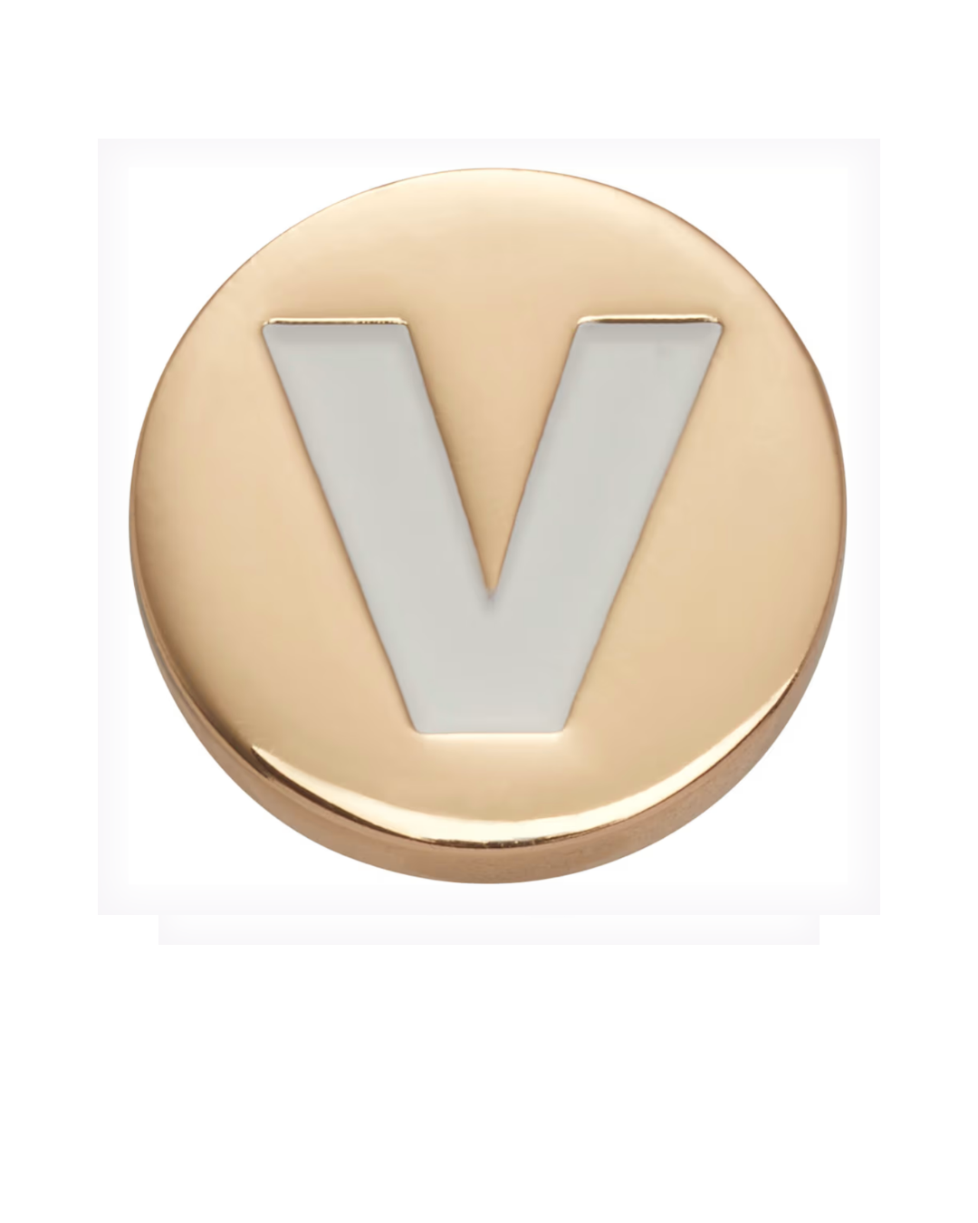 GOLD LETTER V - 10008528