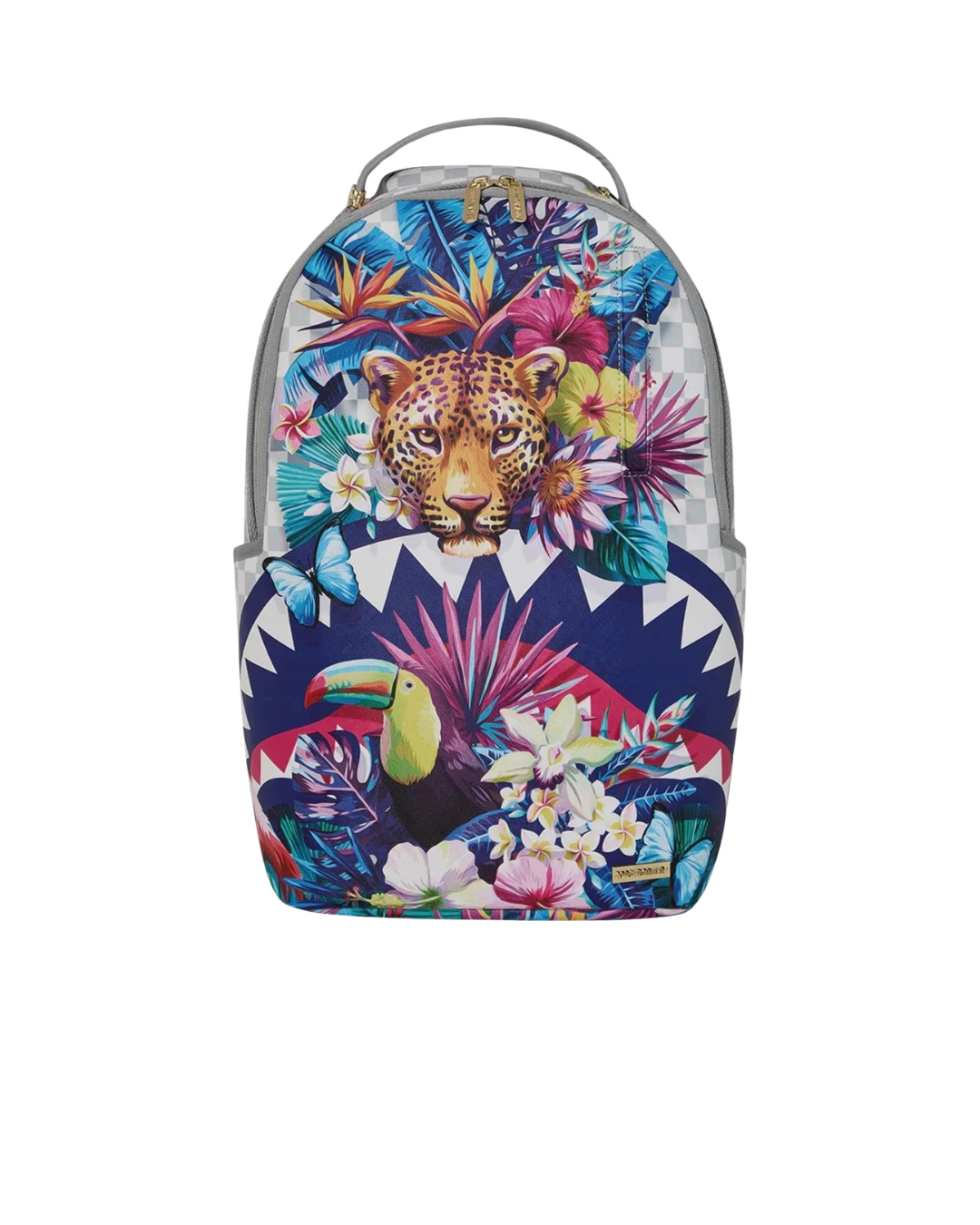 FLOWERING JUNGLE SHARK BACKPACK - 910B8625NSZ