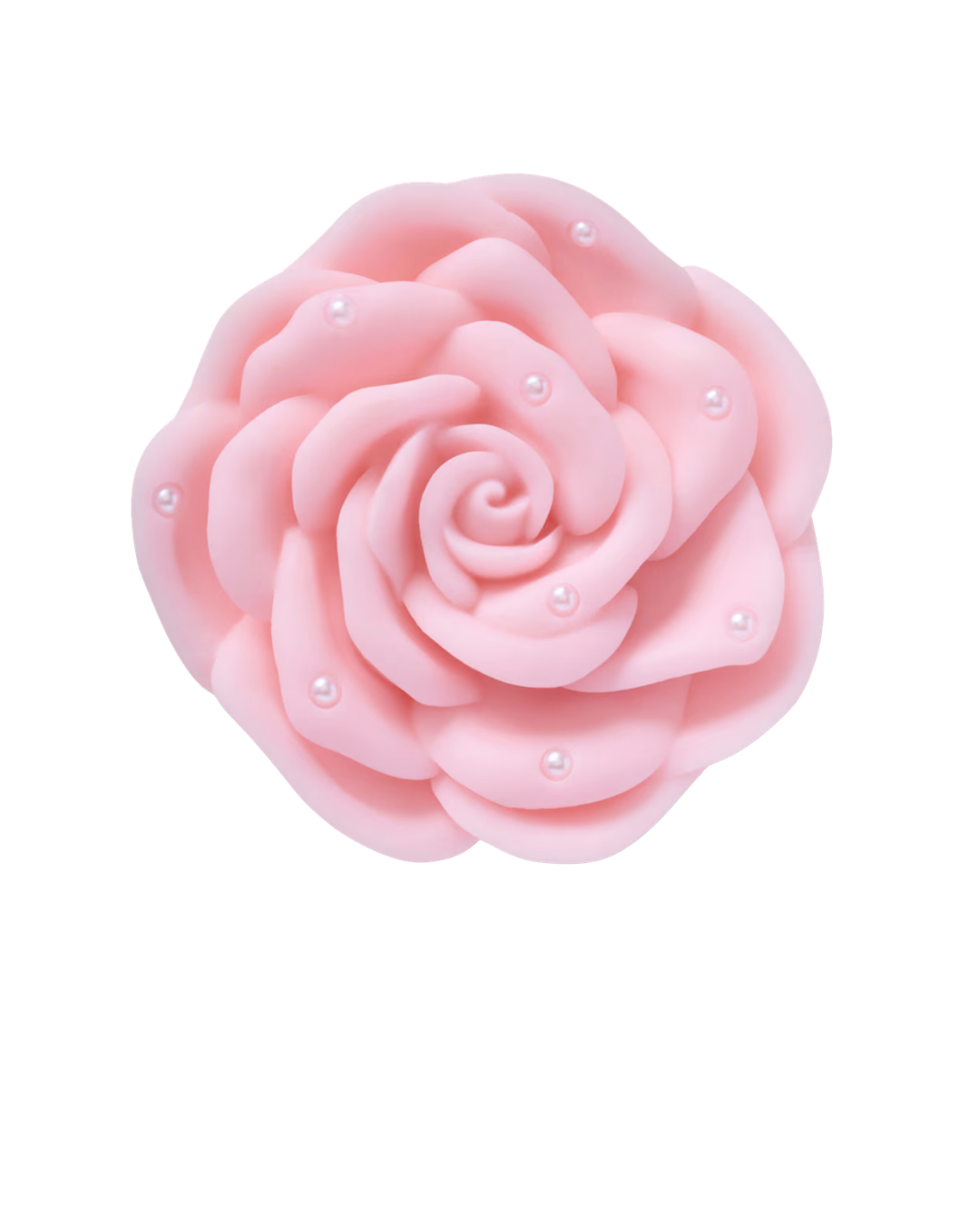 PINK ROSE WITH PEARLS - 10017428