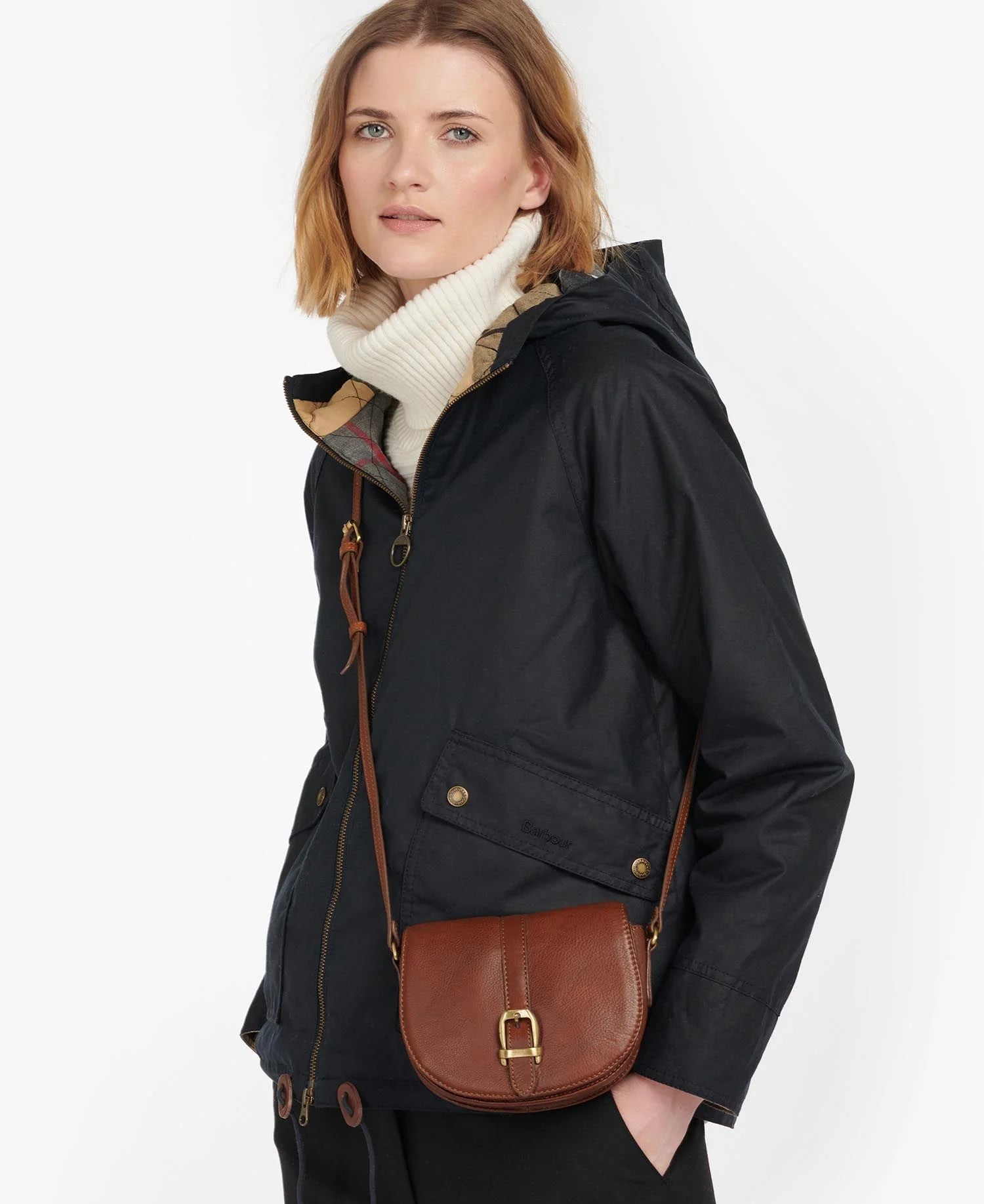 BARBOUR LAIRE BROWN LBA0349BR11