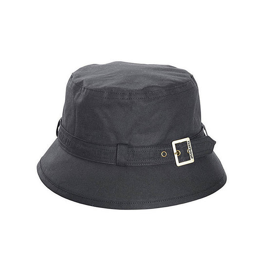 BARBOUR KELSO BELTED HAT BLACK LHA0174BK11