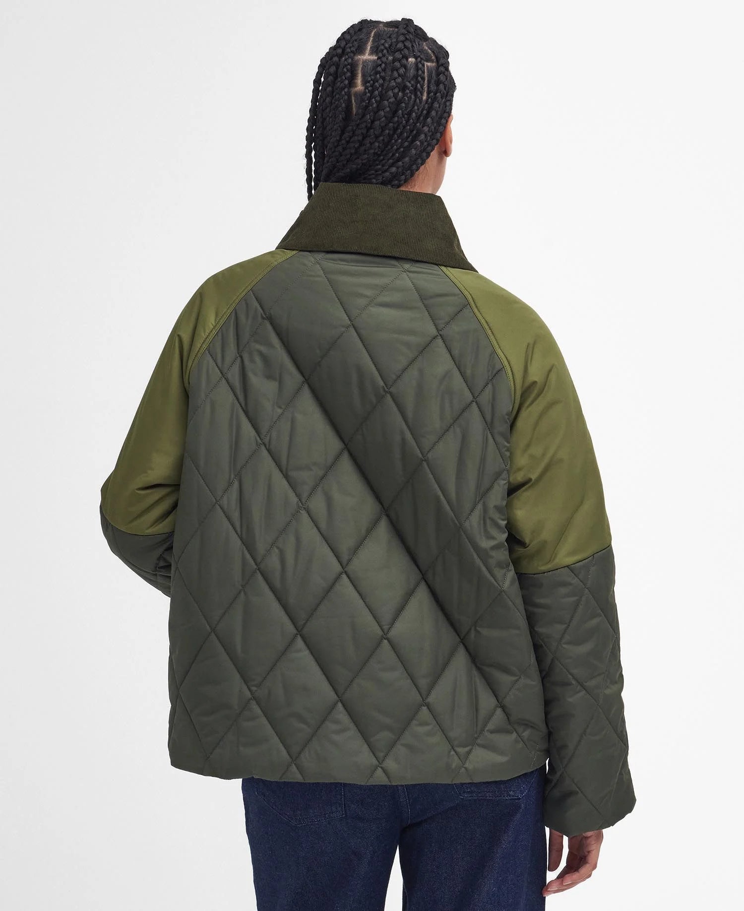 BARBOUR MILBY QUILT OLIVE/ANCIENT LQU1761OL71