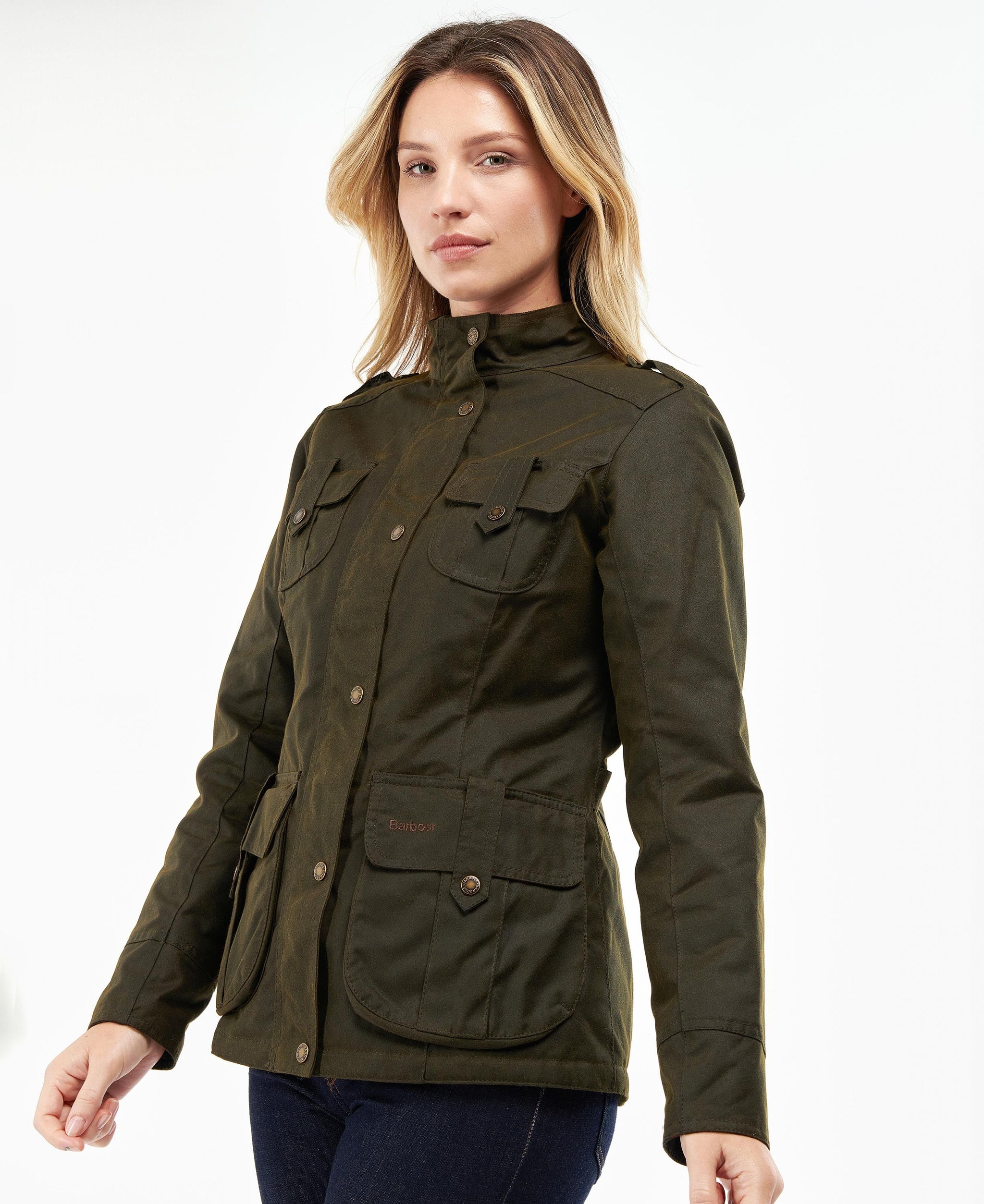 BARBOUR WINTER OLIVE/CLASSIC LWX1066OL51