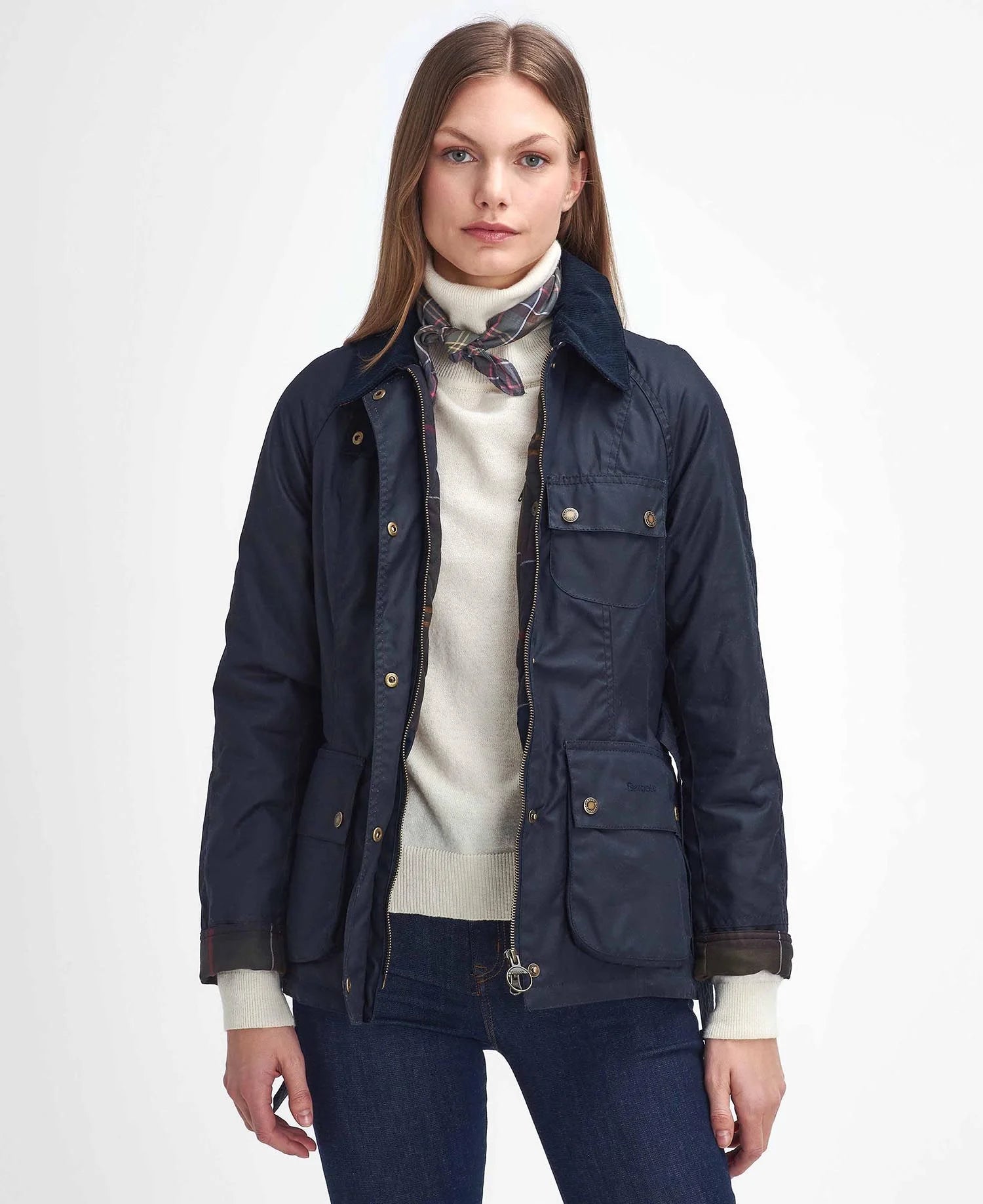 BARBOUR SOLWAY NAVY/CLASSIC LWX1407NY92