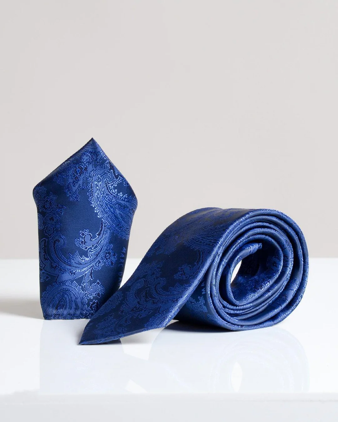 MD PAISLEY TIE & POCKET SQ - PAYSLEY TIE