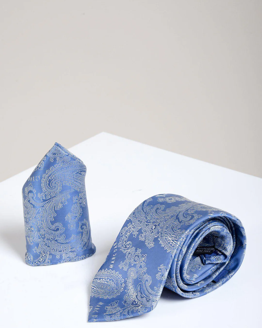 MD PAISLEY TIE & POCKET SQ - PAYSLEY TIE