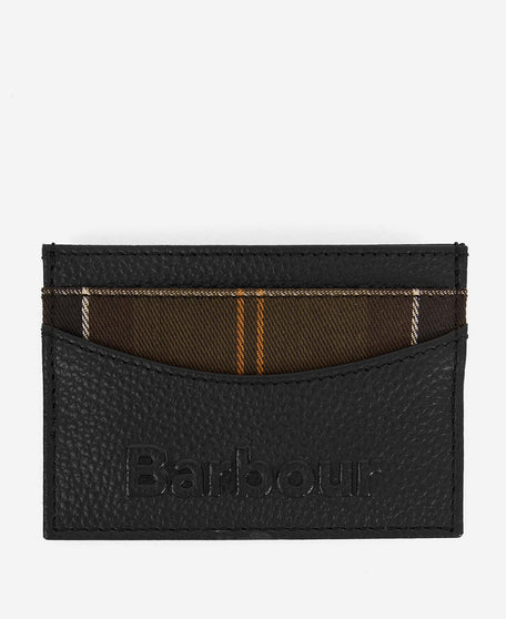 BARBOUR LOGO LEATHER BLACK MLG0060BK11