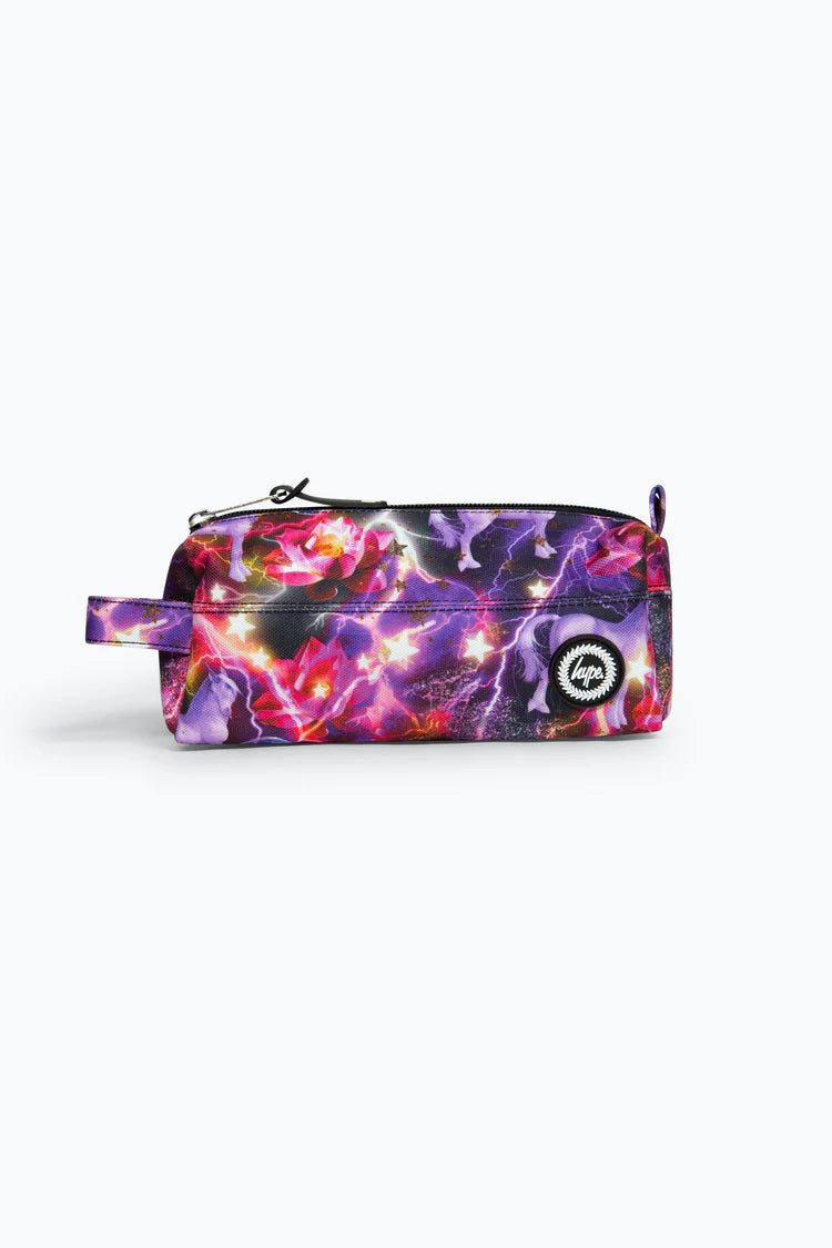 LIGHTNING UNICORNS PENCIL CASE MULTI XTLR-148