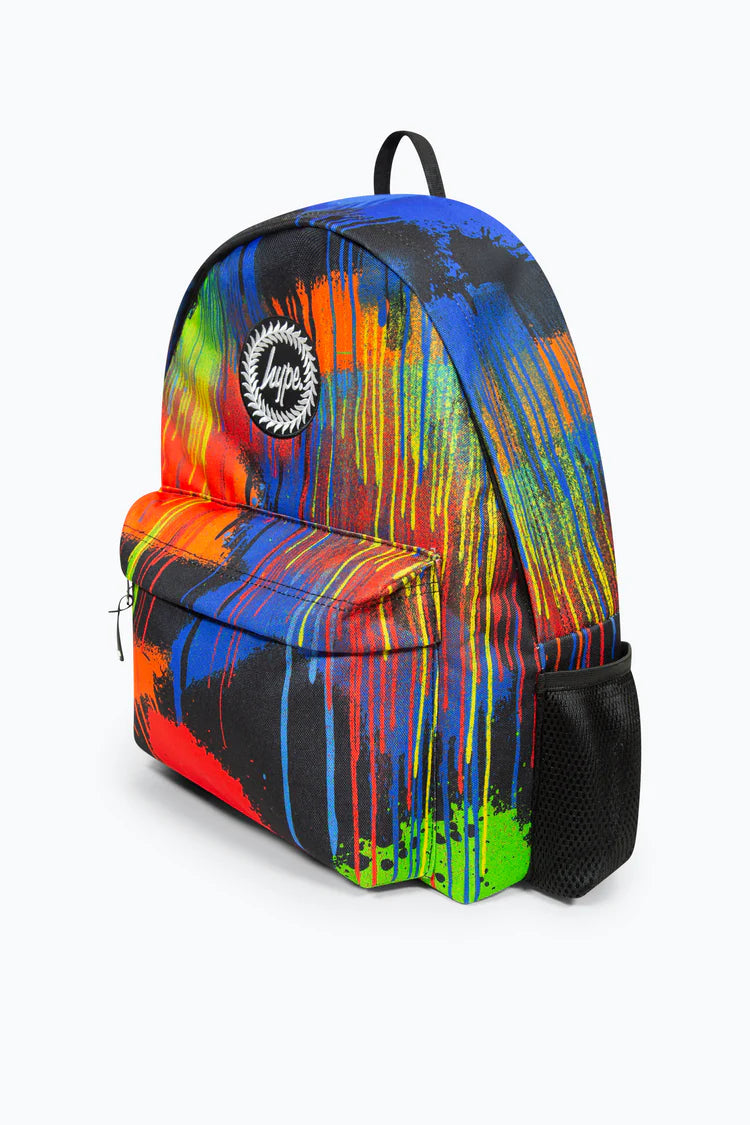 SPRAY PAINT BADGET BACKPACK BLACK XTLR-021