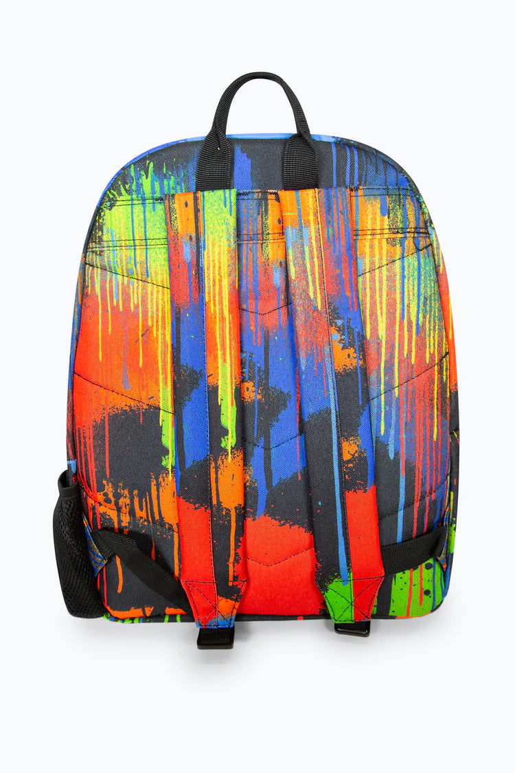 SPRAY PAINT BADGET BACKPACK BLACK XTLR-021