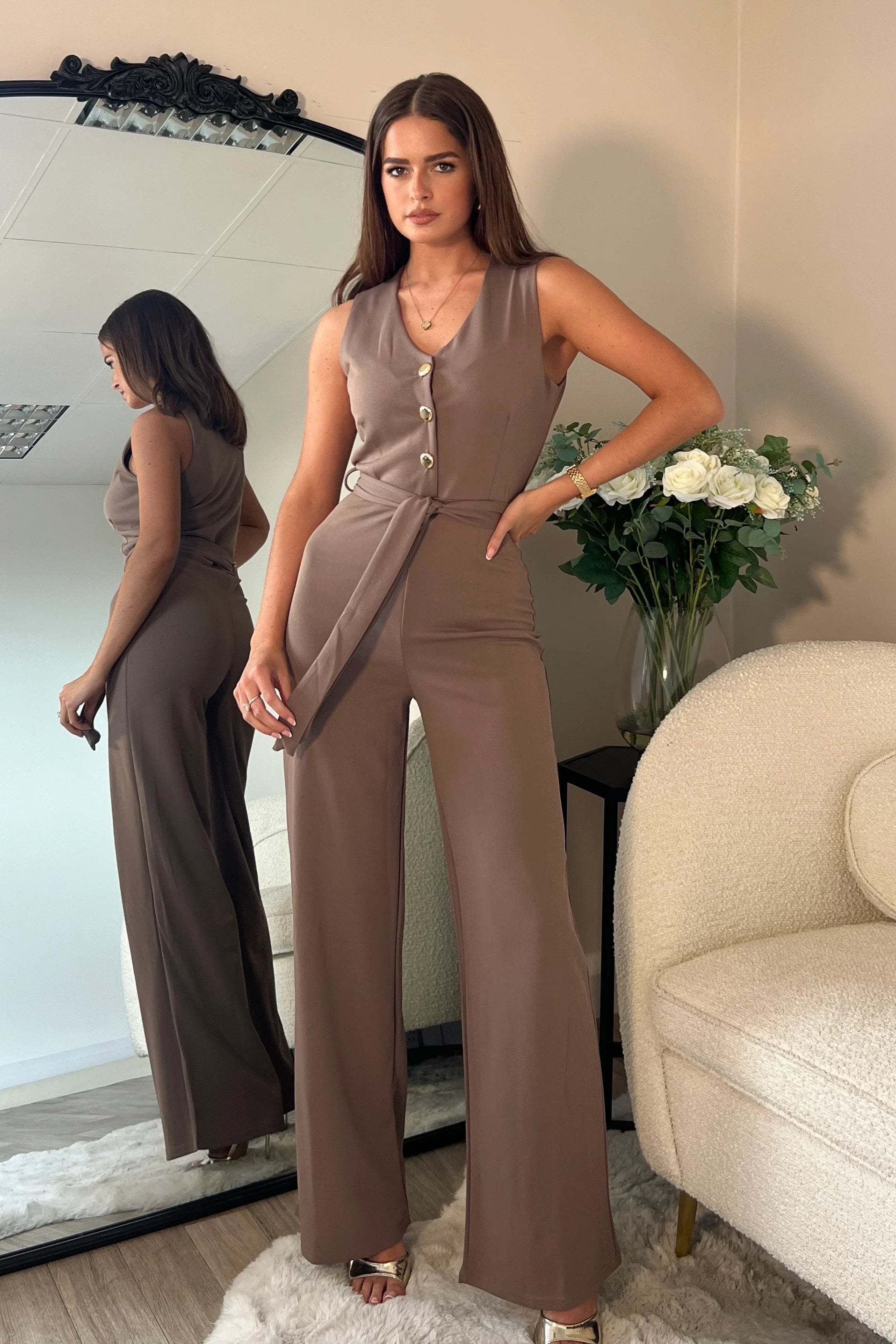 TRISHA JUMPSUIT - SI8328-D