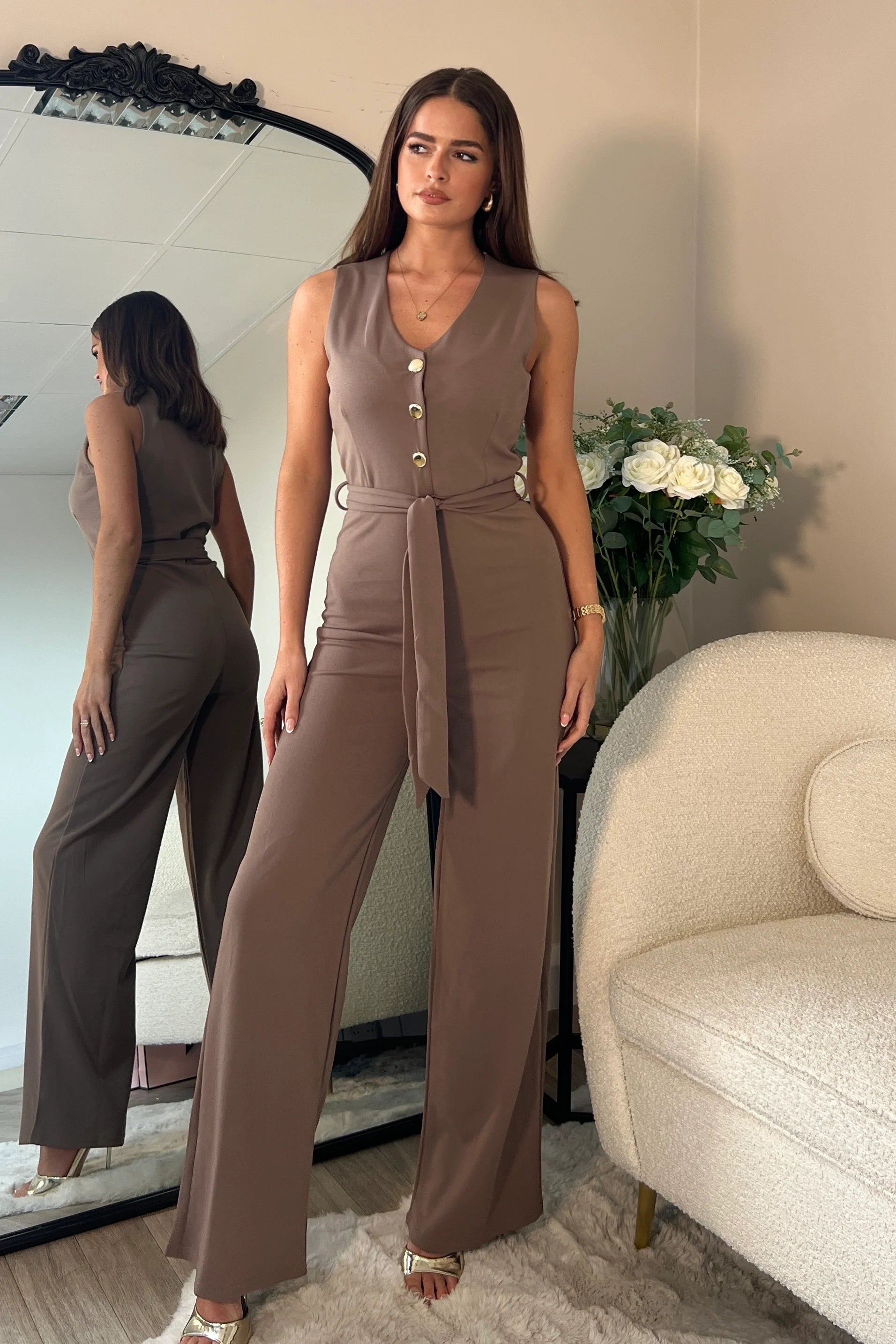 TRISHA JUMPSUIT - SI8328-D