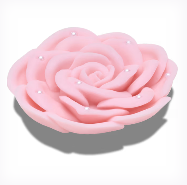 PINK ROSE WITH PEARLS - 10017428
