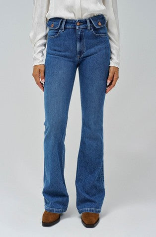 DENIM FLARE JEANS - 21009852