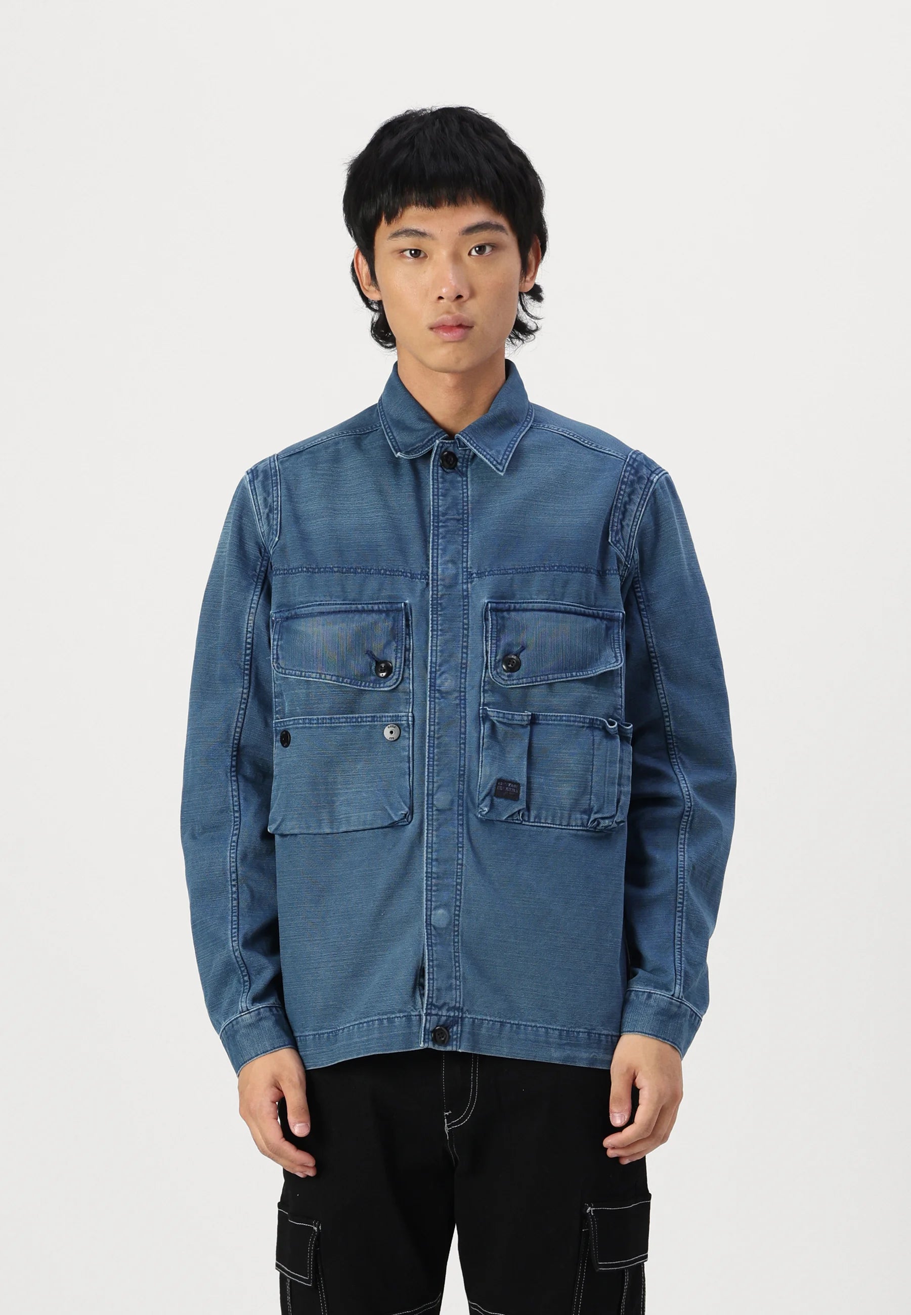 UTILITY OVERSHIRT G925 INDIGO GD D25182 D894