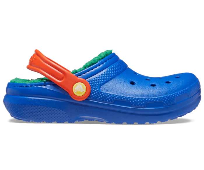 CLASSIC LINED CLOG T 4LB BLUE BOLT/MULTI 207009